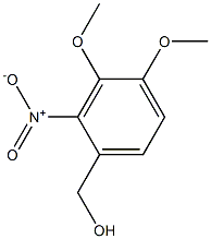 2-Nitro-3,4-dimethoxybenzyl alcohol 结构式