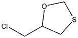 5-Chloromethyl-1,3-oxathiolane 结构式