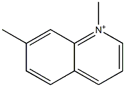 1,7-Dimethylquinolinium 结构式