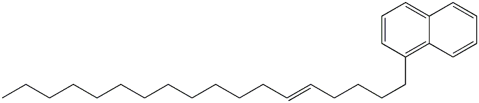 1-(5-Octadecenyl)naphthalene 结构式