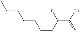 2-Fluorononanoic acid 结构式