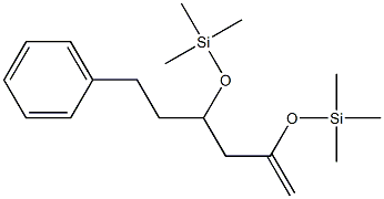 2,4-Bis[(trimethylsilyl)oxy]-6-phenyl-1-hexene 结构式