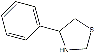 4-Phenylthiazolidine 结构式