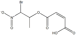 Maleic acid hydrogen 1-(1-methyl-2-bromo-2-nitroethyl) ester 结构式