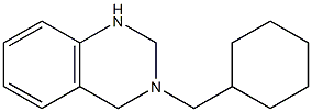 3-(Cyclohexylmethyl)-1,2,3,4-tetrahydroquinazoline 结构式