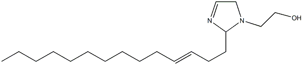 2-(3-Tetradecenyl)-3-imidazoline-1-ethanol 结构式