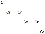 Pentachromium scandium 结构式