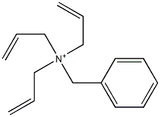 Benzyltriallylaminium 结构式