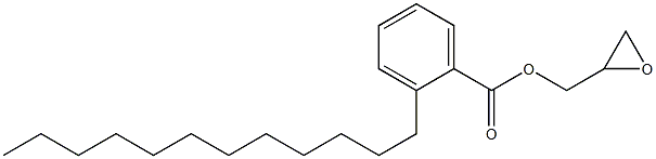 2-Dodecylbenzoic acid glycidyl ester 结构式