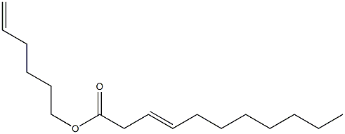 3-Undecenoic acid 5-hexenyl ester 结构式