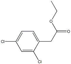 2,4-Dichlorobenzeneacetic acid ethyl ester 结构式