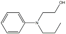 N-Propyl-N-(2-hydroxyethyl)aniline 结构式