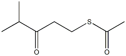 5-(Acetylthio)-2-methylpentan-3-one 结构式