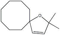 2,2-Dimethyl-1-oxaspiro[4.7]dodec-3-ene 结构式