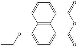 6-Ethoxy-1H,3H-naphtho[1,8-cd]pyran-1,3-dione 结构式