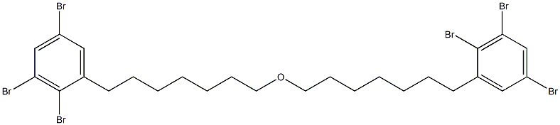 2,3,5-Tribromophenylheptyl ether 结构式