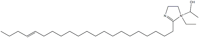 1-Ethyl-2-(17-henicosenyl)-1-(1-hydroxyethyl)-2-imidazoline-1-ium 结构式