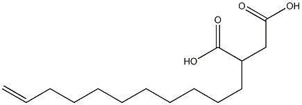 12-Tridecene-1,2-dicarboxylic acid 结构式