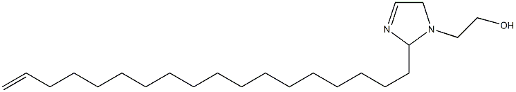 2-(17-Octadecenyl)-3-imidazoline-1-ethanol 结构式