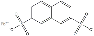 Naphthalene-2,7-disulfonic acid lead(II) salt 结构式