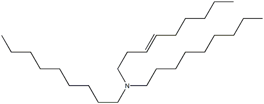 N,N-Dinonyl-3-nonenylamine 结构式