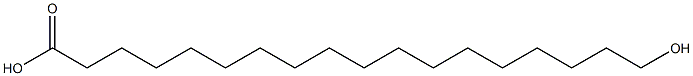 18-Hydroxyoctadecanoic acid 结构式