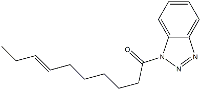 1-(7-Decenoyl)-1H-benzotriazole 结构式