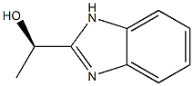 [R,(+)]-1-(1H-Benzimidazole-2-yl)ethanol 结构式