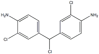 Bis(3-chloro-4-aminophenyl)chloromethane 结构式