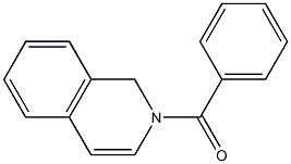 1,2-Dihydro-2-benzoylisoquinoline 结构式