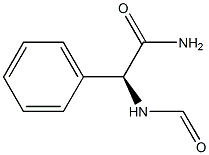 [S,(+)]-2-Formylamino-2-phenylacetamide 结构式