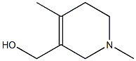 1,2,5,6-Tetrahydro-1,4-dimethyl-3-pyridinemethanol 结构式