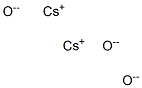 Dicesium trioxide 结构式