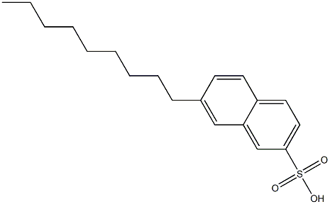 7-Nonyl-2-naphthalenesulfonic acid 结构式