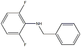 N-(2,6-Difluorophenyl)benzenemethanamine 结构式