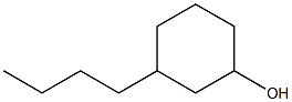 3-Butylcyclohexanol 结构式