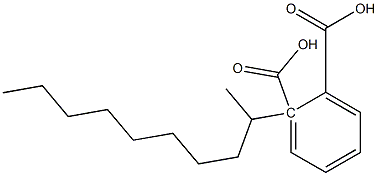 (-)-Phthalic acid hydrogen 1-[(R)-1-methylnonyl] ester 结构式