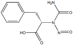 N-Carbamoyl-N-nitrosophenylalanine 结构式