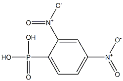 (2,4-Dinitrophenyl)phosphonic acid 结构式