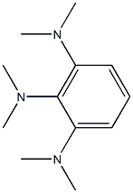 1,2,3-Tri(dimethylamino)benzene 结构式