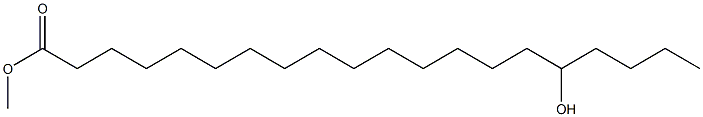 16-Hydroxyicosanoic acid methyl ester 结构式