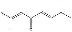 (E)-2,7-Dimethyl-2,5-octadien-4-one 结构式