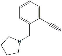 2-(1-Pyrrolidinylmethyl)benzonitrile 结构式