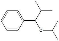 (1-Isopropyloxy-2-methylpropyl)benzene 结构式