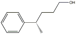 [S,(+)]-4-Phenyl-1-pentanol 结构式