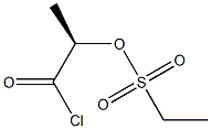 [R,(+)]-2-[(Ethylsulfonyl)oxy]propionic acid chloride 结构式