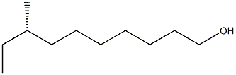 [S,(+)]-8-Methyl-1-decanol 结构式