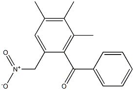 4,5,6-Trimethyl-2-(nitromethyl)benzophenone 结构式