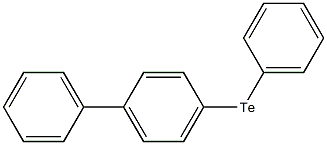 4-(Phenyltelluro)[1,1'-biphenyl] 结构式