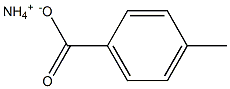 p-Toluic acid ammonium salt 结构式